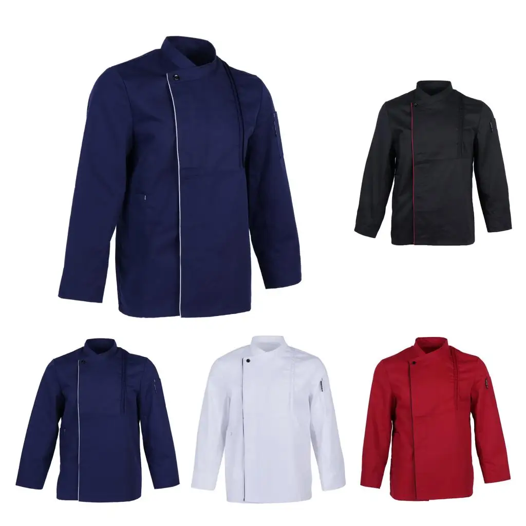 

Пальто для шеф-повара, куртка с длинным рукавом, униформа для кейтеринга и кухни, одежда