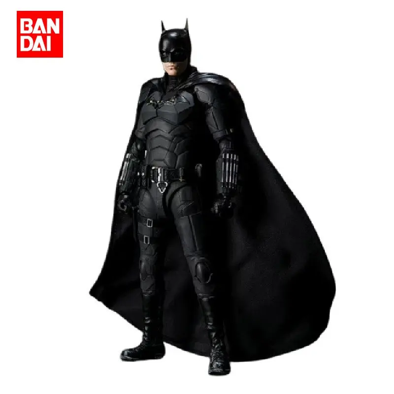 

Bandai Genuine SHF The Batman Robert Pattinson Bruce Wayne Action Figure Anime Model Collection Ornament Gift