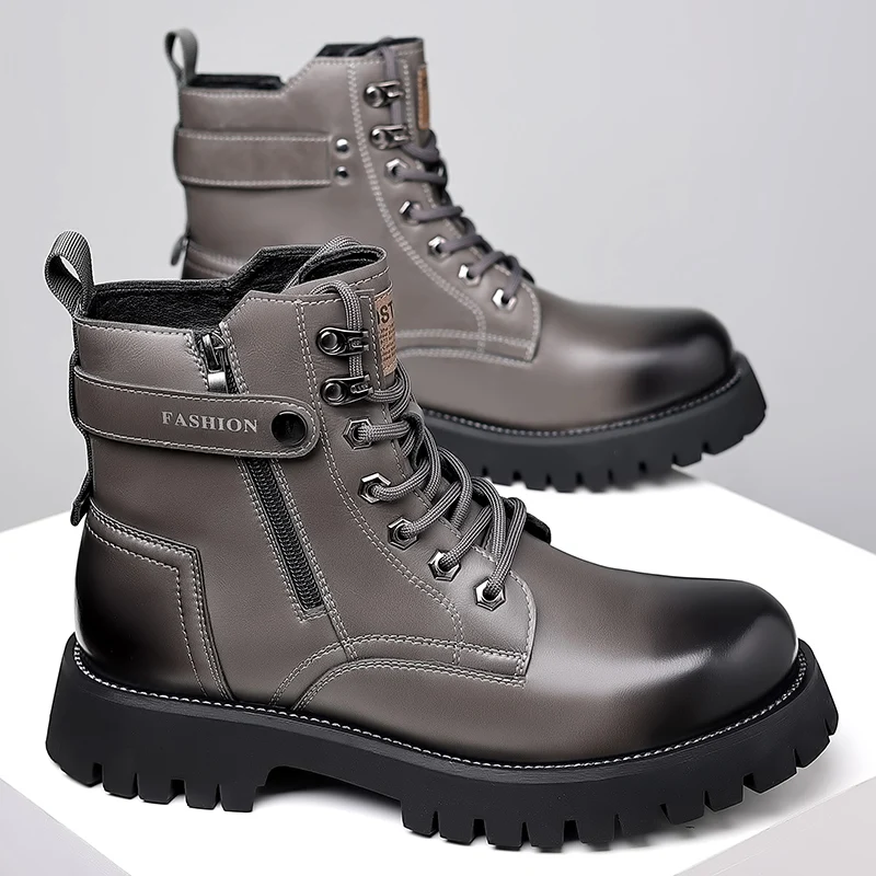 Bottes Italien en cuir véritable – Ma boutique