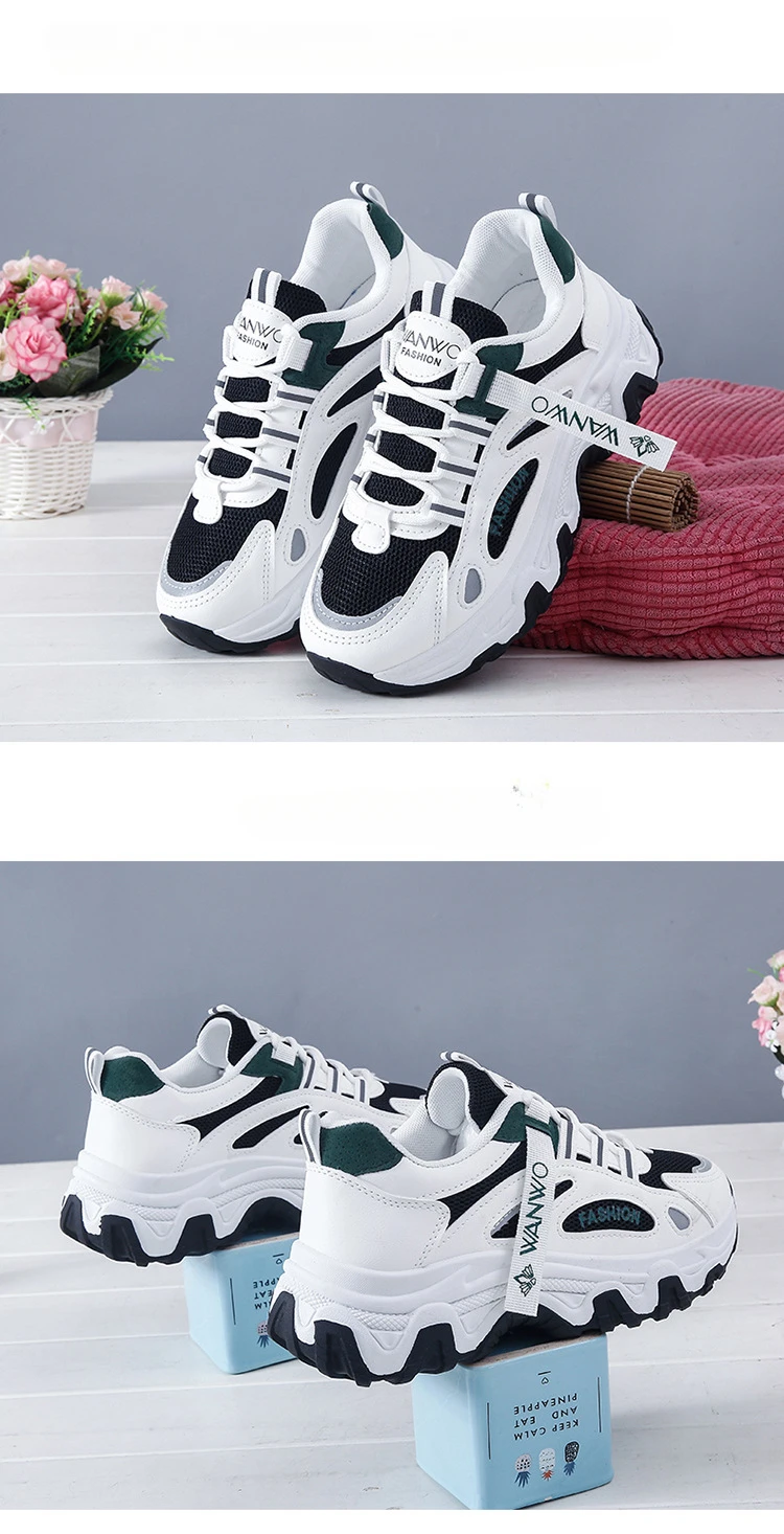 Vulcanized Women Casual Shoes Sneakers - 04