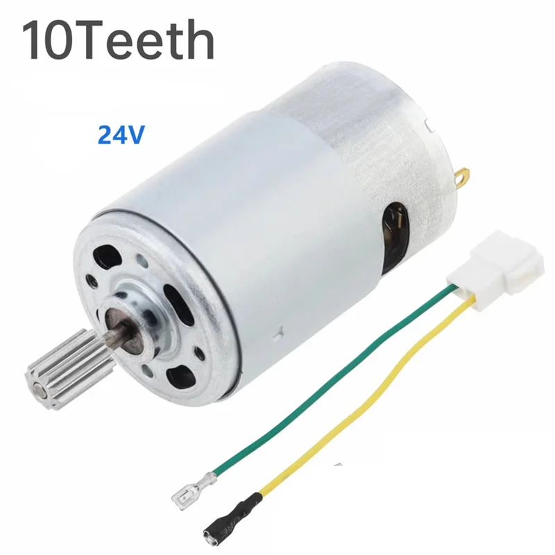 M01K RS550 10 톱니 DC 모터 24V 40000Rpm 어린이용 전동 자동차 SUV용 고속 전기 모터, 리모컨 자동차 교체용