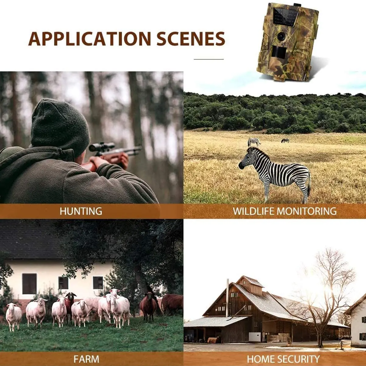 20MP 1080P Trail Hunting Camera Motion Activated Trail Game Camera Night Vsion for Wildlife Hunting Trap Game Waterproof Cam hunting trail camera