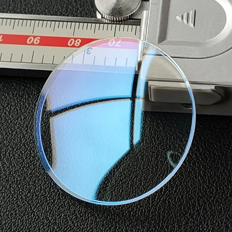 

Стекло для часов, минеральное стекло, Двойной Купол 2,5 мм, диаметр 30 мм ~ 38,5 мм, голубое покрытие AR, аксессуары для часов, запасные части