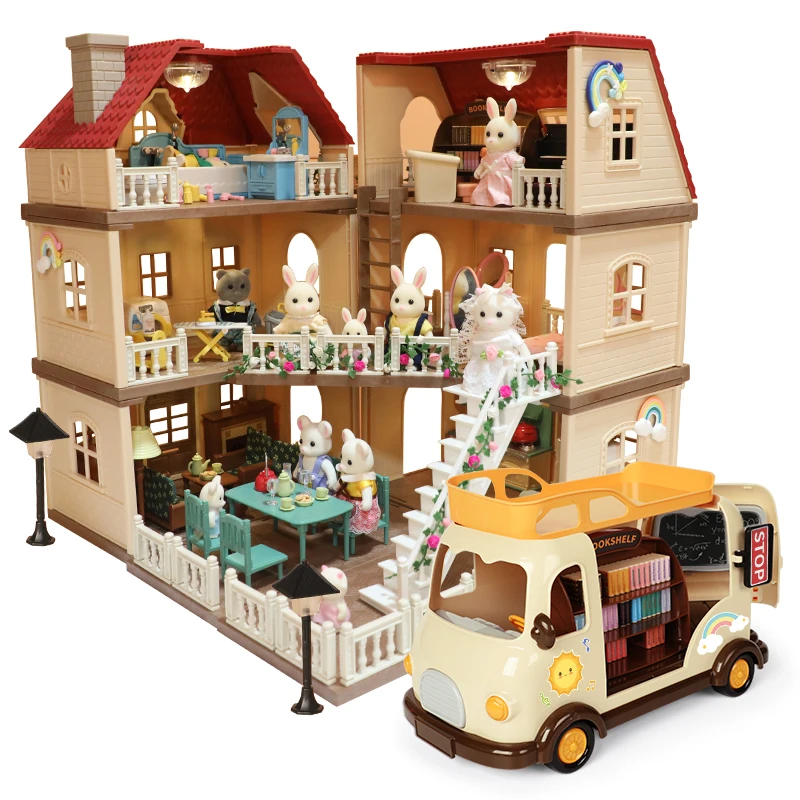 

Yy Family Light House Compatible with Senbell Family Play House Children's Toys