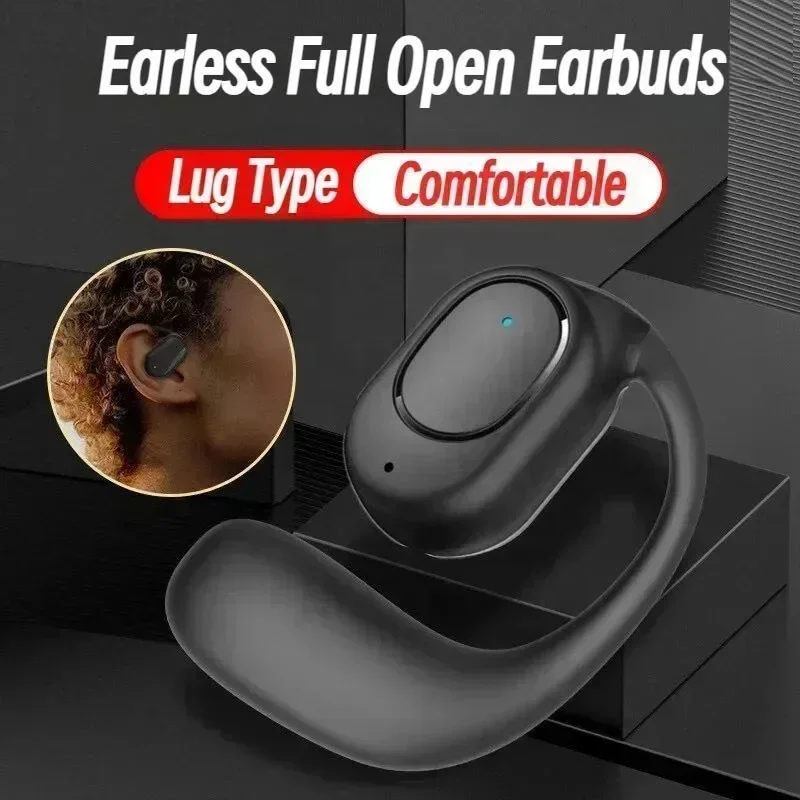 Auscultadores bluetooth de condução óssea com microfone_voghion.com