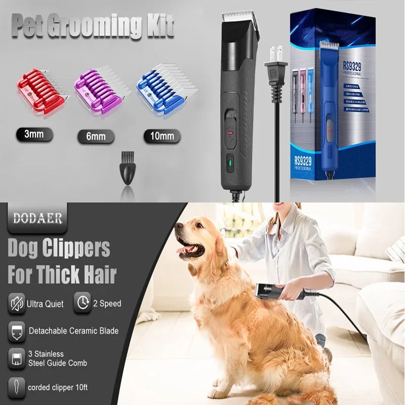 Grooming Kit Best Corded Dog Clippers Wahl Basic Series Touch Up