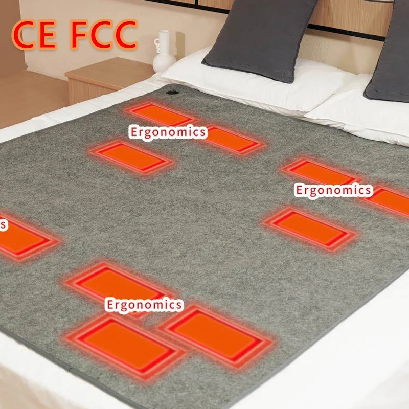 5V USB Electric Blankets Mat Winter Body Warmer Mattress Thermostat Heating Insulatio Heated Camping Sleep Bag Outdoor Supplies electric heating blanket electric heating pad heating sleeping mat
