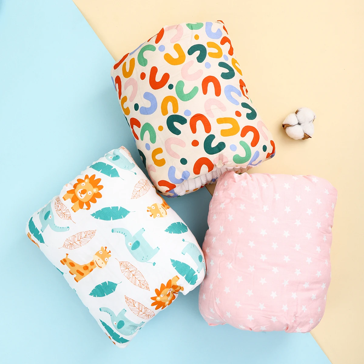 Cross-border cotton velvet thickened, soft and comfortable baby nursing pillow arm baby pillow feeding artifact Comfort pillows