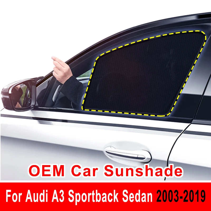 

For Audi A3 8V 8P Sportback Saloon Sedan Car Window Cover Sun Shade Windshield Visors Sun Shield Curtains Accessories 2003-2019