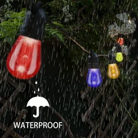 10m 20m 30m 12V LED Outdoor String E27 S14 RGBW TUYA APP Controller Waterproof Patio Backyard Holiday Lights Decoration Garden - Image 4