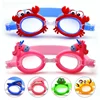 Cute Cartoon Children Swimming Goggles Waterproof Elastic Adjustable Soft Silicone Bandage Kids Girls Swimming Pool Equipment 1
