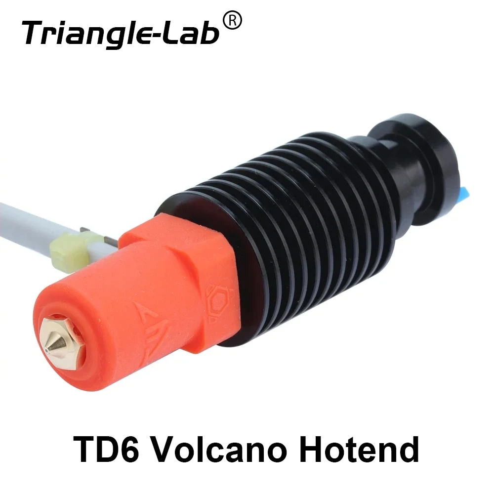 Trianglelab TD6 Volcano Hotend CHC Pro 24V 104GT-2 TUN Pro Düse für V6 Hotend DDE DDB Direct Drive oder Bowden Extruder