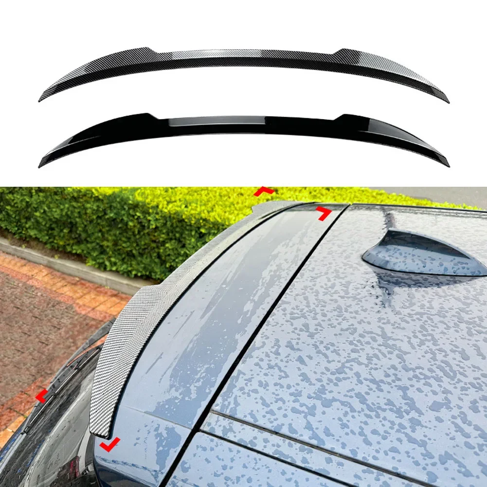 

Car top spoiler fixed wing Glossy black rear roof Trunk spoiler For BMW F20 F21 1-series 118i 120i M135i 2011-2019 Hatchback