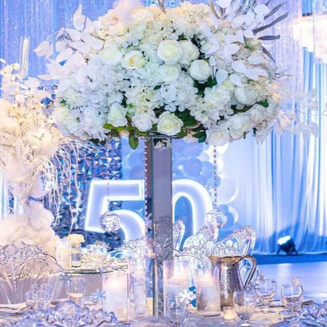 Wedding Mirror Table Decorations  Centerpieces Weddings Acrylic - 10pcs  Table - Aliexpress