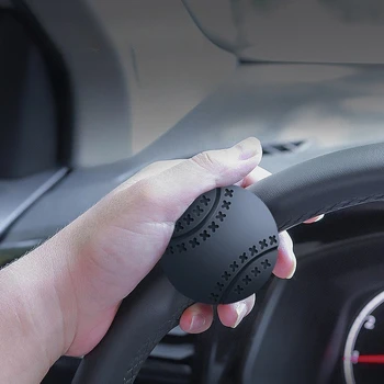 Booster per Volante Auto, Pomello Rotante Creativo Tipo Cuscinetto per Facilitare la Manovra con Una Sola Mano