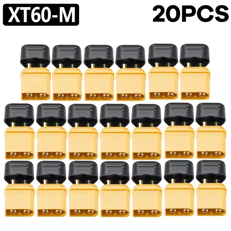 1-40PCS Male & Female Connector XT60 XT90 Plugs Wire Cable Connectors Adapter with Sheath Housing for RC Battery Car Airplane image 18