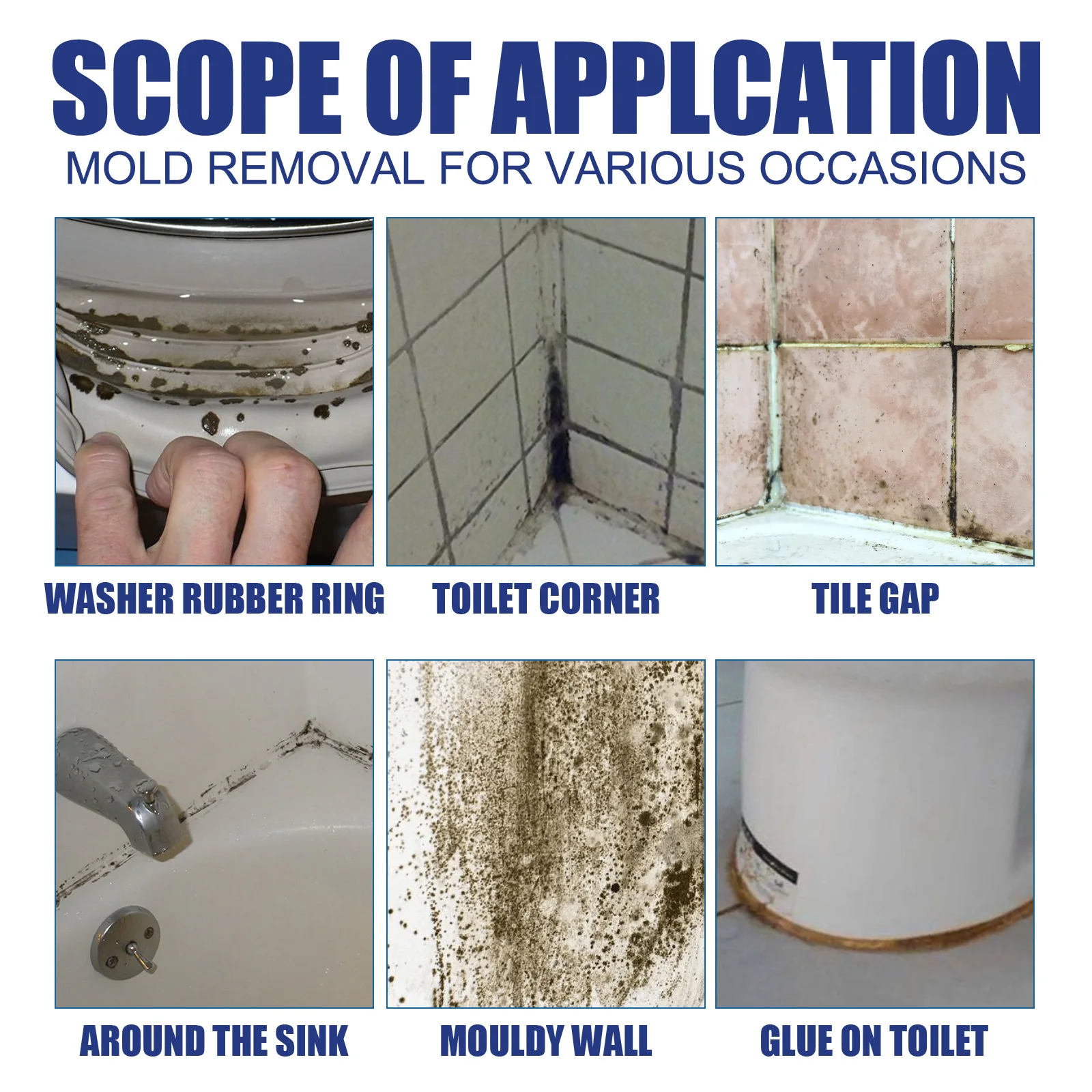 Mildew Removal Spray Bathroom Tile Walls Ceiling Prevention Mold