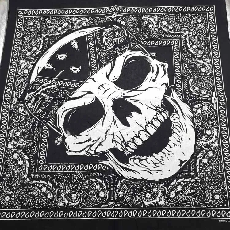 Cycling Bandana Bandana Headscarf Cotton Bandana Camouflage Bandana Motorcycle Bandana Multifunctional Bandana Bandana Neck Cover 100% Cotton Skull Bandana Scarf For Women Men Boys Girls