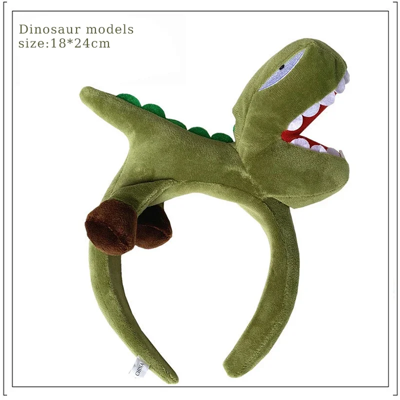 Ocean Children's Day Dress Up Hat Headband Performance Dance Cartoon Headwear Crab Lobster Shark Carp Crocodile Panda Headband unicorn headband birthday headband set
