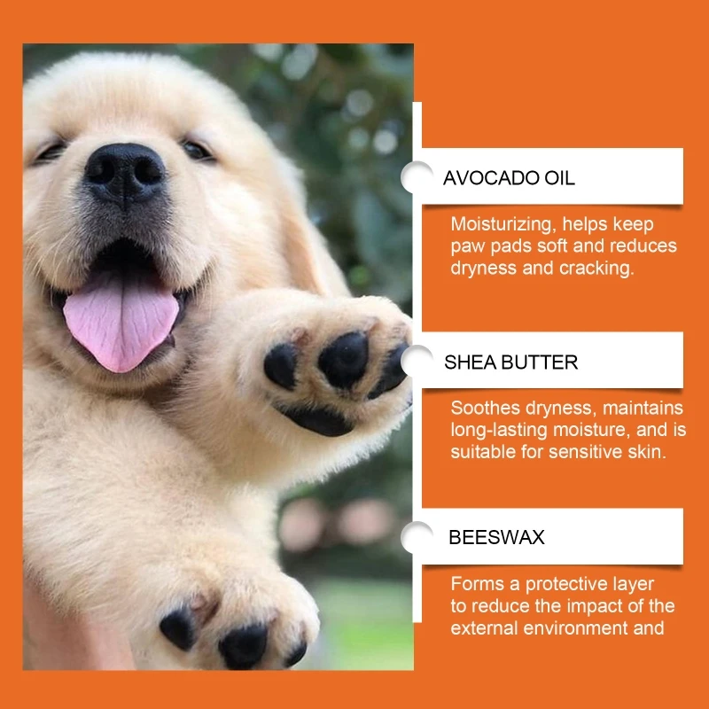 Durability Paws Protecting Easy Apply Paws Salves Pet Foot Healths Maintenance for Enhances Durability Y5GB
