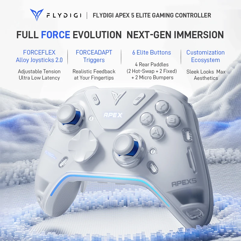 2025 Original Flydigi APEX 5 Gaming Controller Wireless Gamepad