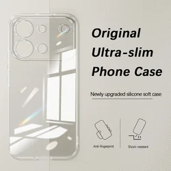 Custodia per telefono premium crystal clear, antiurto e resistente alle cadute