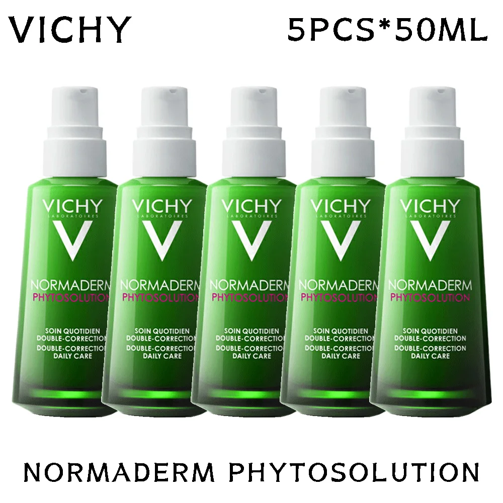 

5PCS Original Vichy Normaderm Phytosolution Serum 50ml Gentle Exfoliation Oil Control Improve Pores Smooth and Nourishing Skin