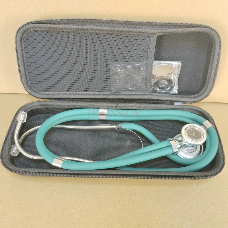 clock Stethoscope + Box Professional Double Tube Medical Heart Recorder Multifunctional Price Suitable Portable Stethoscope