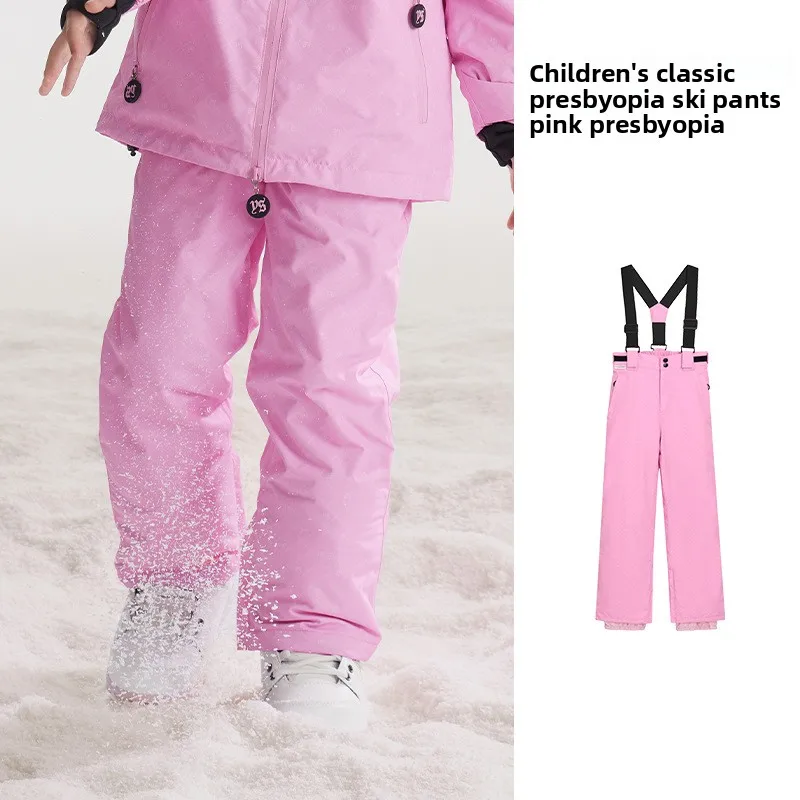 Single And Double Board Ski Pants, Outdoor Warm Children'S Ski Pants Children'S Pants, Boys' And Girls' Pants