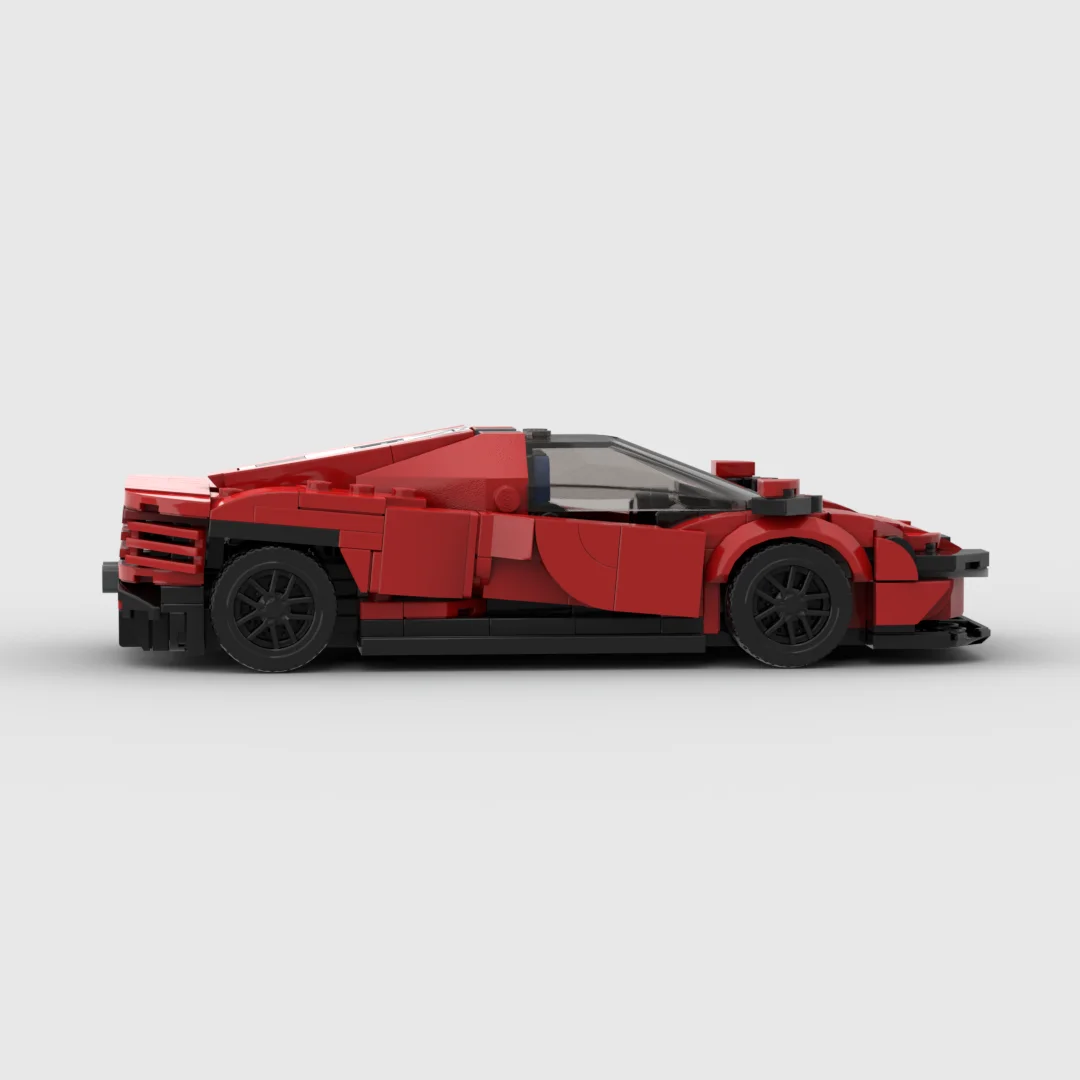 Alternative Build Ferrari F8 Lego Speed Alternate Build Speed
