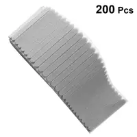 200PCS Mask Sponge Strips Nose Bridge Strip Sewing Foam Sponge Disposable Nose Bridge Wire Nose Bridge Bracket Masks Disposable 1