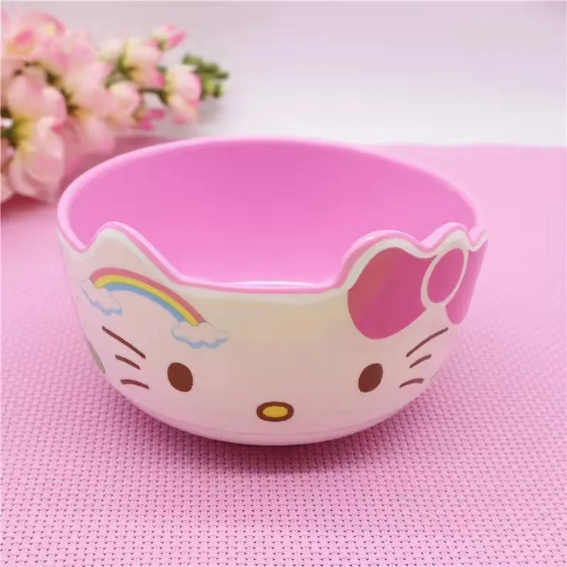 Sanrio Kawaii Cartoon Hello Kitty Soup Bowl