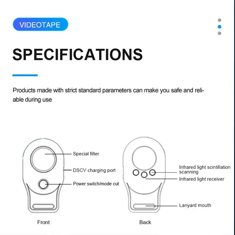Detector Multi-function Anti Candid Mini Bug Audio Camera GSM Finder GPS Signal Len RF Locator Tracker Wireless Anti-spy Scanner