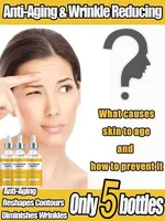 Remove Wrinkles Facial Serum Firm Skin Delay Aging Improve Dullness Brighten Moisturize Anti-Wrinkle Facial Essence 1