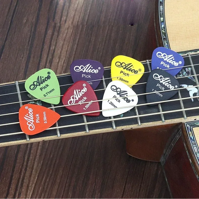 Guitar picks 10/20/40/60/100Pcs Guitar Picks Acoustic Electric Bass Plectrum Mediator Guitar Accessories Thickness 0.58-1.5 mm