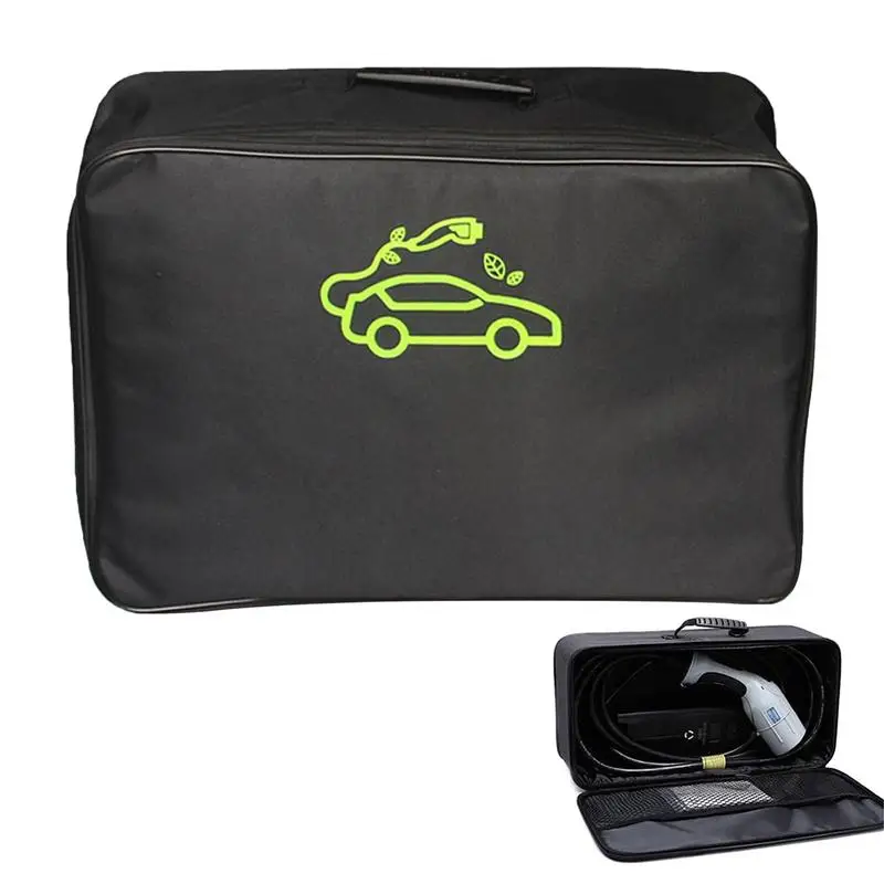

EV Cable Storage Bags EV Cable Storage Bags Waterproof Jumper Cable Bag EV Cables Cords And Hoses Organizer Case