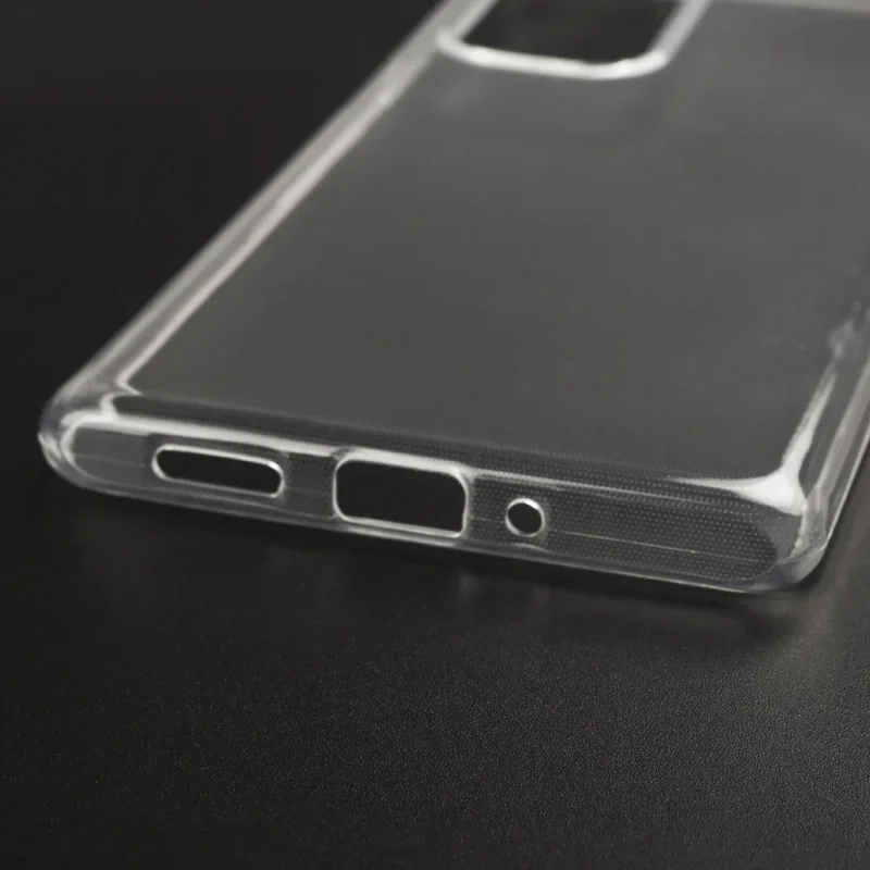 Clear Protective Soft TPU Silicone Phone Case - Transparent Back Cover Bumper