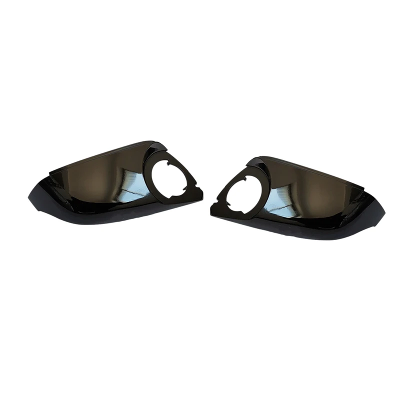 

Автомобильное боковое черное зеркало заднего вида Нижняя крышка держателя для BMW 5 серии G30 G31 G38 6 серии G32