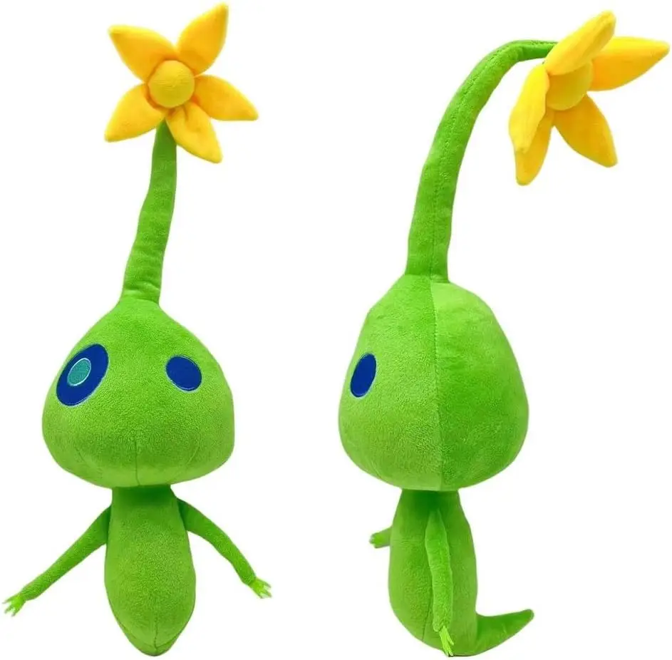 

Pikmin Plush 8inch Ice Pikmin and Oatchi Plushie Toys for Game Fans Gift - Soft Stuffed Figure Doll for Kids and Adults