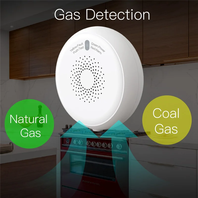 

Умный детектор утечки газа ZigBee, горючий датчик, умное быстрое приложение