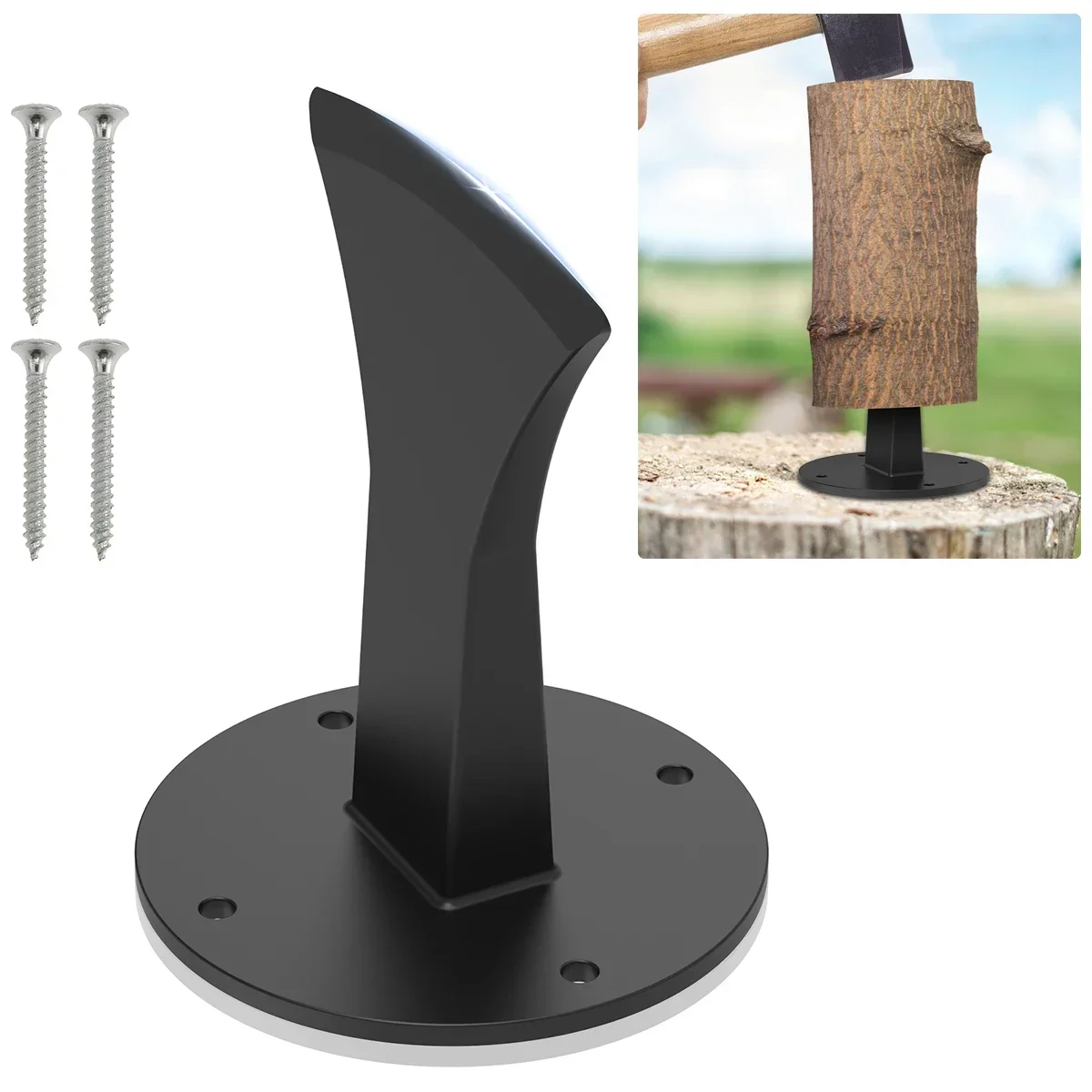 Log Splitter Firewood Distributor Kindling Splitter Manual Wood Assistive Tools Labor-Saving Artifacts for Fire Pits