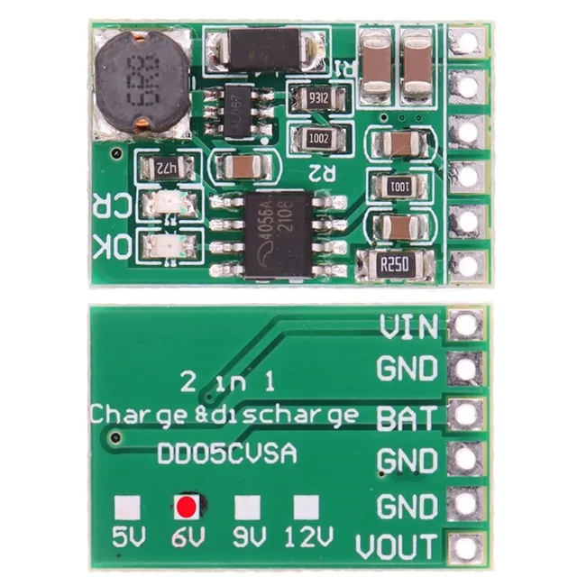 Chargeur 3.7V 4.2V 5V 6V 9V 12V, carte de déchargeur, convertisseur DC ...