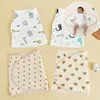 Baby Swaddle Blanket 0-6 Months Strap Protect Belly Baby Sleeping Blanket Wrap for New Born Thin-style for Summer 2