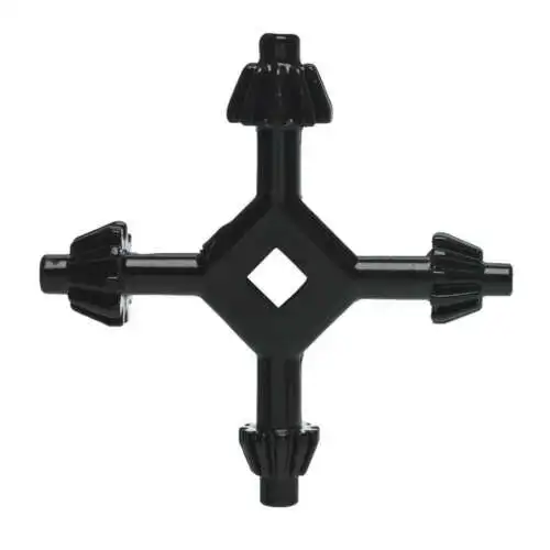 4 In 1 Multifunktionale Elektrische Bohrer Schlüssel Mini Bohrfutter Schlüssel Carbon Stahl Bohrfutter Schlüssel Set Schwarz Für Bohrmaschinen 3/8"