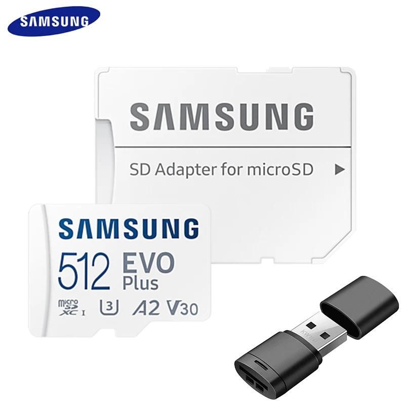 Samsung-cartão de Memória Micro sd 130mb 64gb 128gb 64gb 128gb 4k C10 u1 a1 a2 u3 V30 Micro sd Evo Plus