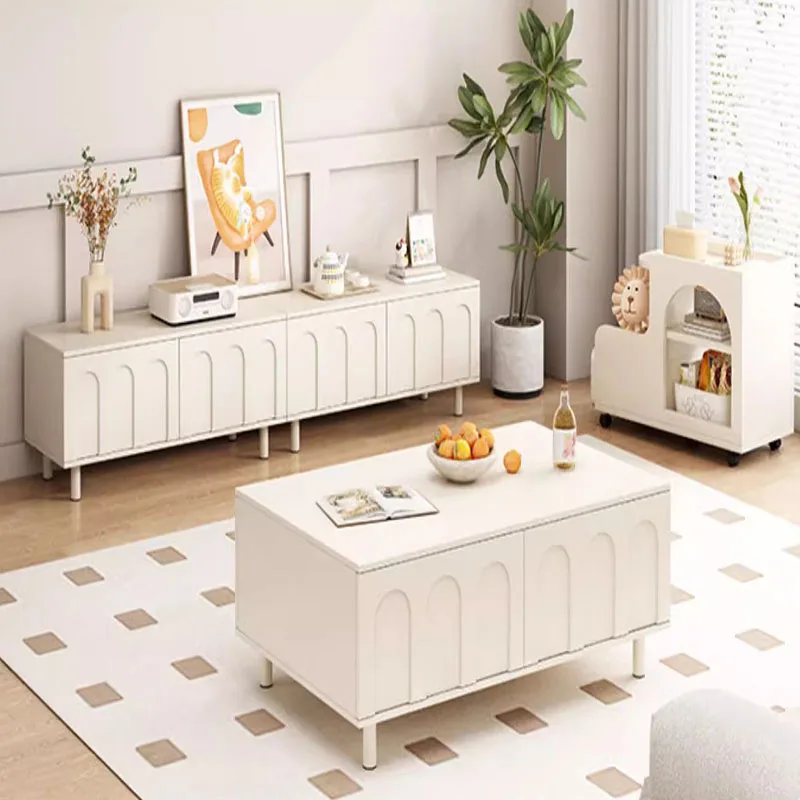 

Interior Home Tv Stands Modern White Solid Wood Standing Display Lowboard Tv Cabinet Gaming Muebles De Salon Luxury Furniture