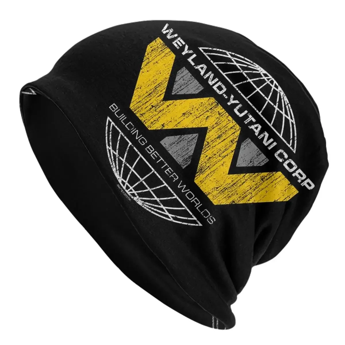 

Alien Building Better Worlds Warm Knitted Cap Hip Hop Bonnet Hat Autumn Winter Outdoor Beanies Hats for Men Women Adult