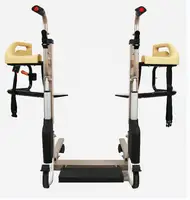 Medical Safety Electric Patient Transfer Lift Chair Adjustable Commode Chair With Controller 1