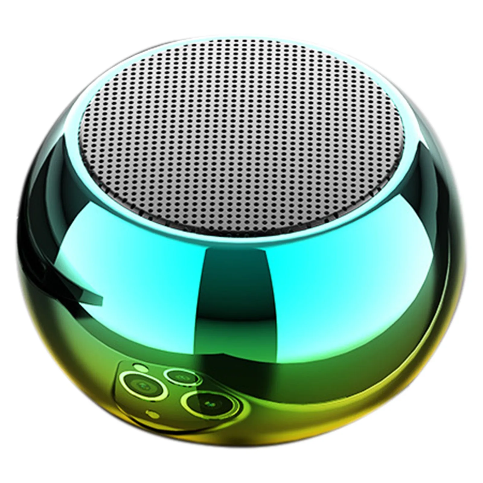 M3 Electroplating Mini Portable T-ws Series Small Steel C-annon Wireless Bluetooth Speakers Portable Wireless