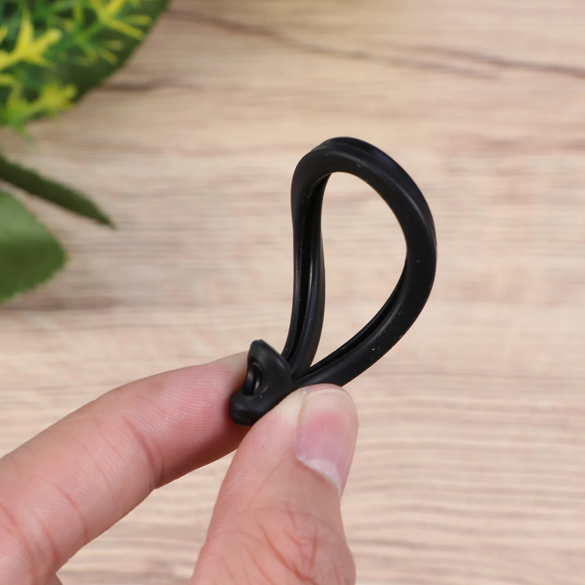 Baluue Pet Tag Dog Id Tag Silencers Rubber Silencers Dog Silicone Dogtag Black